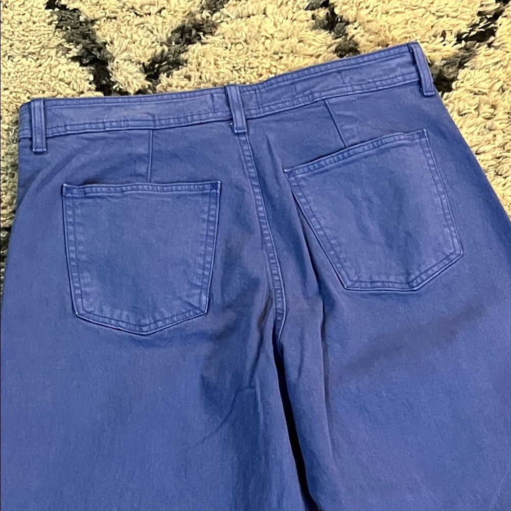 NWT Women's High-Rise Sailor Wide Leg Ankle Jeans - Picture 6 of 6